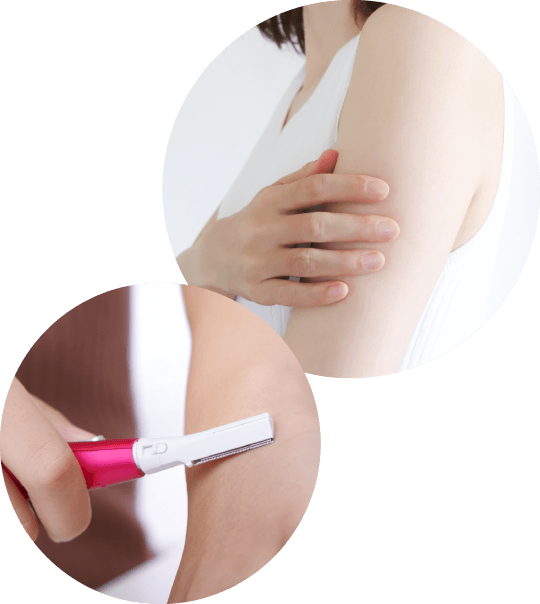 ムダ毛処理の正しい方法